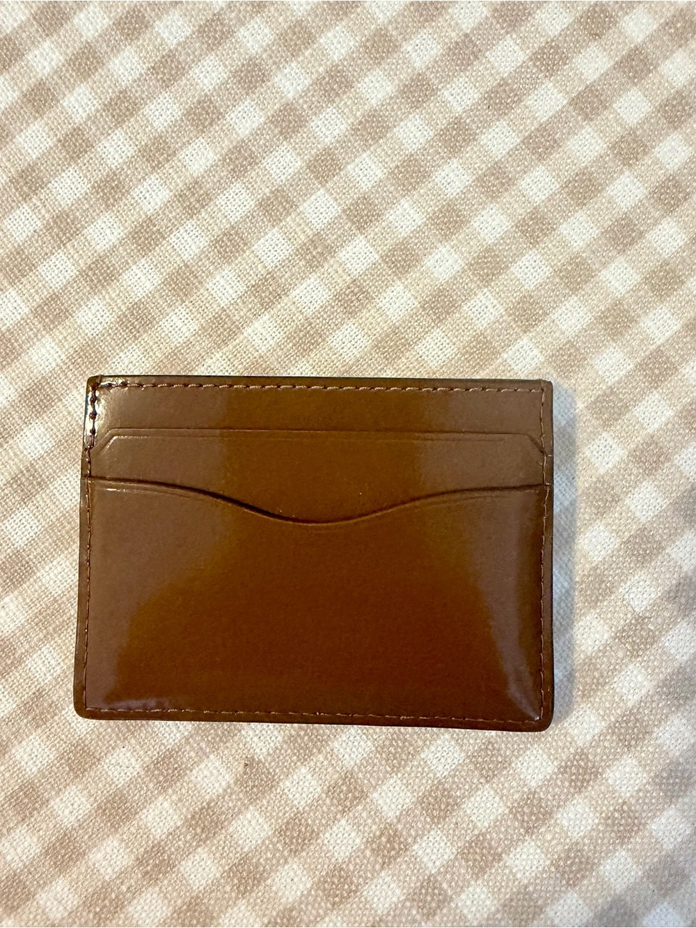 Tory Burch Emerson Slim Card Case Wallet Smooth
Leather Rich Walnut Brown - Picture 3 of 7